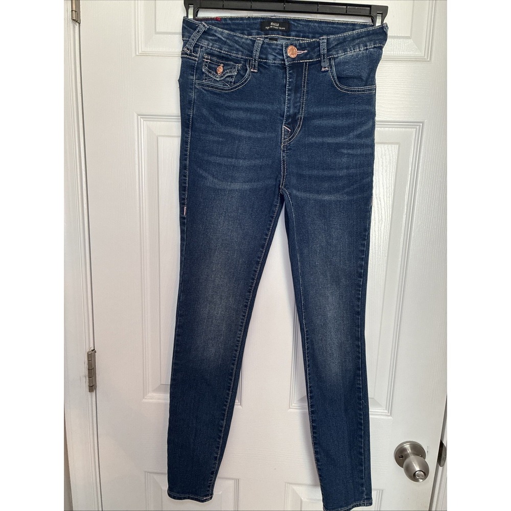 True Religion Women's Halle Jeans High Rise Super Skinny Size 25